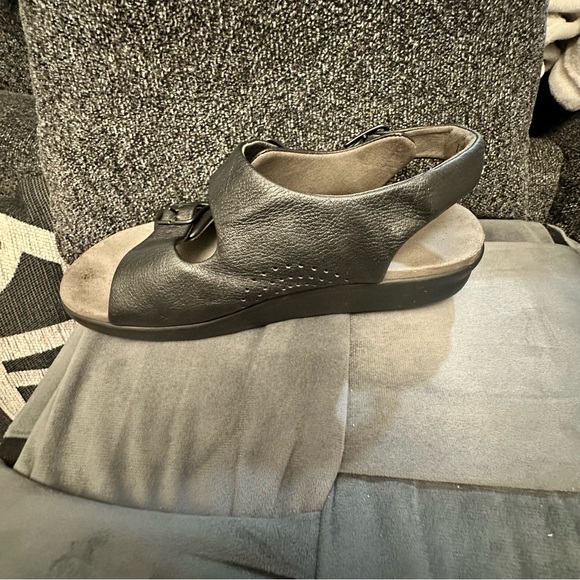 SAS TRIPAD COMFORT SANDALS, Black Pebble Leather, Made in USA, Women’s 10.5 - Picture 10 of 15